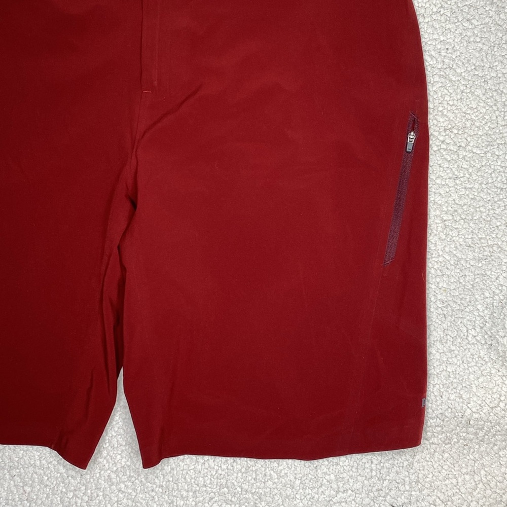 Men's Performance Shorts - Deep Red - Picture 6 of 12